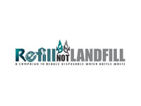 Refill not Landfill logo